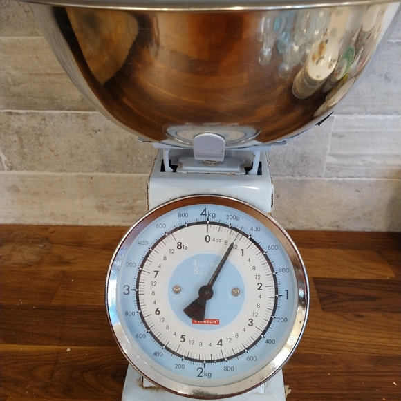 Blue Mechanical kitchen scale bowl not included - Picture 10 of 10